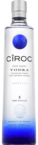 Vodka Ciroc 750ml Snap Frost Importado Francia Puro Escabio