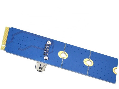 Imagen 6 de 8 de Adaptador M.2 A Usb 3.0 Pci-e Ngff Rig Mineria Riser Eth Btc