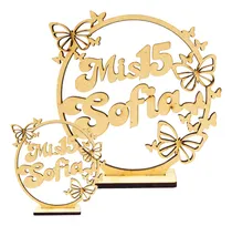 Comprar 50 Souvenirs 15 Nombre Mariposa + 1 Central + Nombr Oferta !
