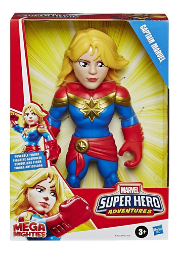 Super Hero Adventures Mega Mighties Captain Marvel Gorra