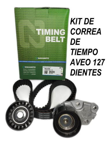 Kit De Tiempo De Chevrolet Aveo 1.6 127 Dientes 
