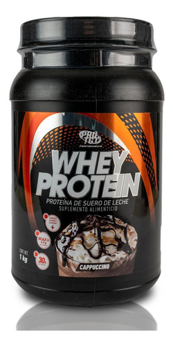 Whey Protein 1 Kg Mocha Cappuccino 22 servicios PROTGT