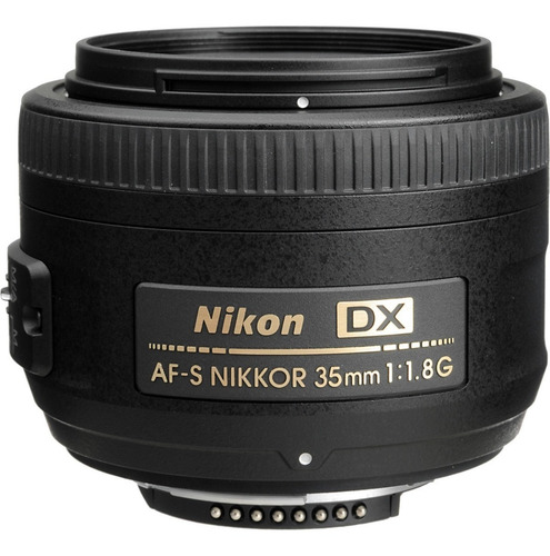 Lente Nikon 35mm Fijo Af-s Dx F/1.8 Nikkor Lens Nuevo