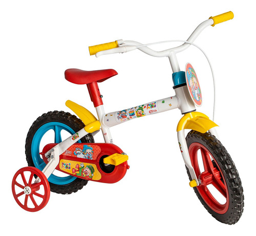 Bicicleta Infantil Aro 12 Patati Patatá - Styll Baby Cor Branco Tamanho do quadro S