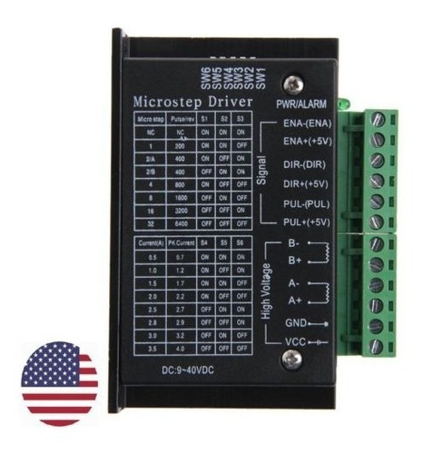 Estados Unidos Tb6600 0.2-5a Cnc Controlador Paso A Paso Del