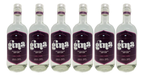 Gin Gina London Dry 750 Ml Caja X6 Oferta - Fullescabio