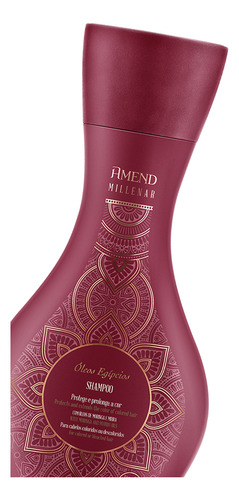 Shampoo 300ml Amend Millenar Óleos Egípcios