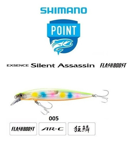 Señuelos Shimano Silent Assassin 12cm - 19g Con Flash Boost