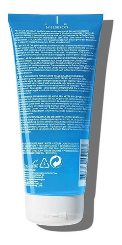 Imagen 5 de 7 de Gel Limpiador Piel Grasa Effaclar La Roche Posay 200ml Mixta