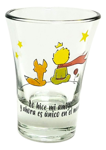 Vaso El Principito Tequila Shot Chupito Vidrio 60 Ml