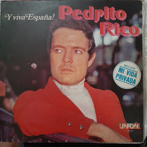 Vinilo Pedrito Rico Y Viva España Es1