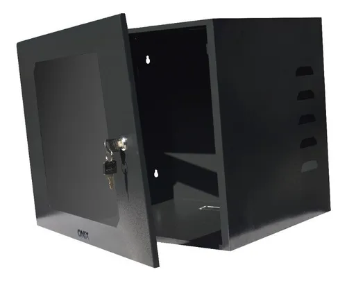 Mini Rack 8u Parede Organizador Cftv Informatica S/bandeja Menor preço em Mini Rack 8u Parede Organizador Cftv Informatica S/bandeja