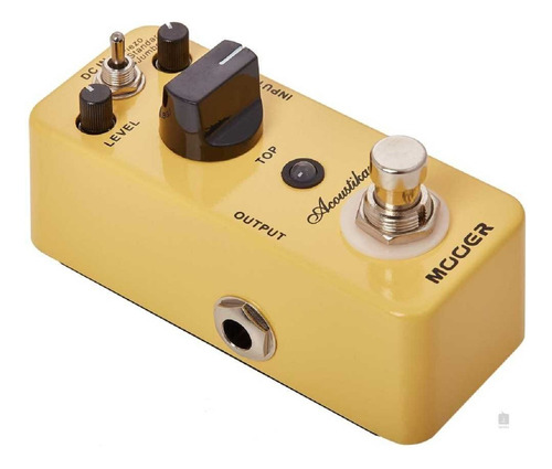 Pedal Mooer Acoustikar Simulador De Guitarra Acústica