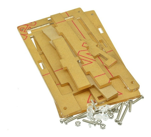 Carcasa Transparente Para Arduino Mega 2560