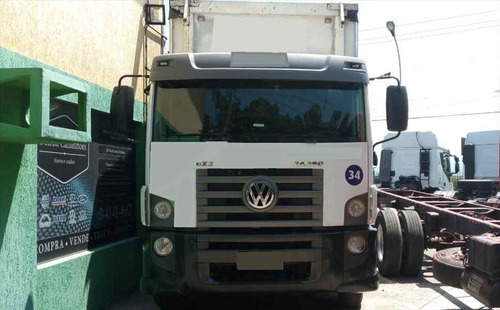 Vw 24280, 2014, Báu Sider, 6x2, Completo