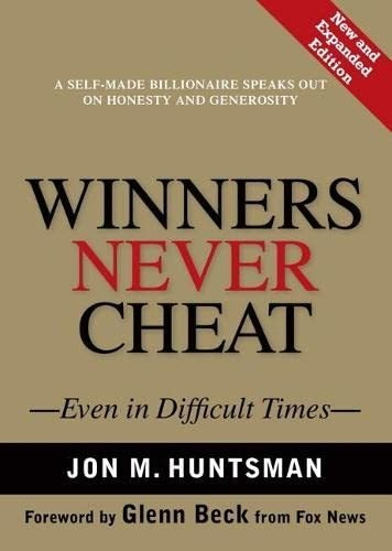 Book : Winners Never Cheat Even In Difficult Times, New And