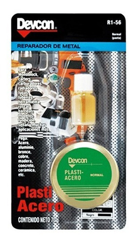 Pegamento Plastiacero Secado Normal R1-56 70 Grs. Devcon