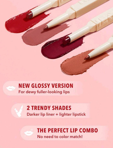 Sheglam Dúo De Lápiz Labial Y Delineador
