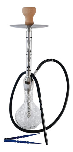 Narguile Premium Acero 73cm Blunt Rey- Shisha - Pipa - Local