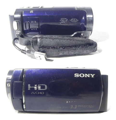 Filmadora Sony Hdr-cx160 Entrada Microfone Hdmi Limpa