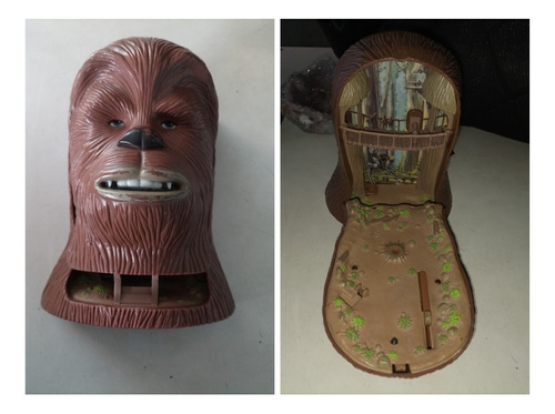 Star Wars Cabeza Chewbacca Micromachines Hasbro 1998    25cm