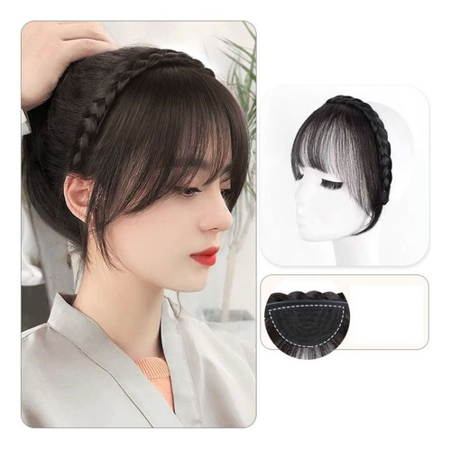 Para Para . Diadema Trenzada Con Flequillo De Diadema En
