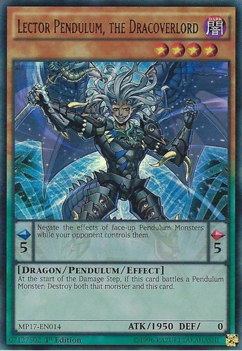 Lector Pendulum, The Dracovelord - Miltienda - Yugioh