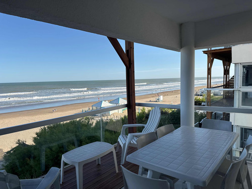 Pinamar Alquilo Deptos Frente Al Mar 2 Dorm Parrilla Balcon