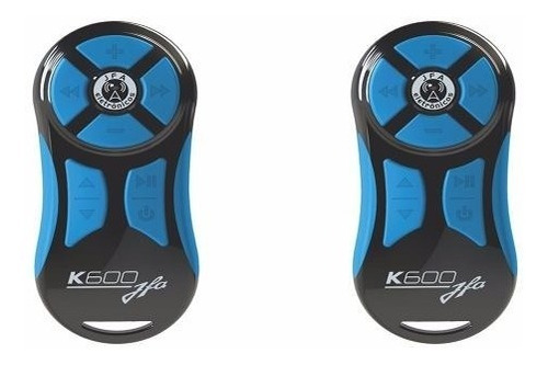 Kit 2 Controle Remoto Longa Distancia Jfa K600  Preto Azul