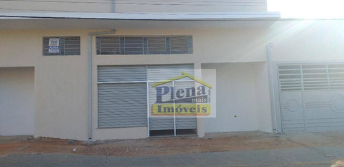 Imagem 3 de 7 de Salão Comercial Para Alugar Com 80 M² - Loteamento Remanso Campineiro - Hortolândia/sp - Sl0845