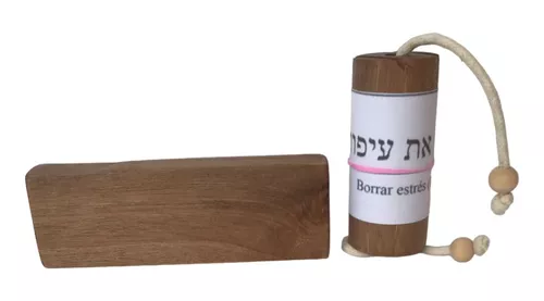 Péndulo Hebreo madera de nogal