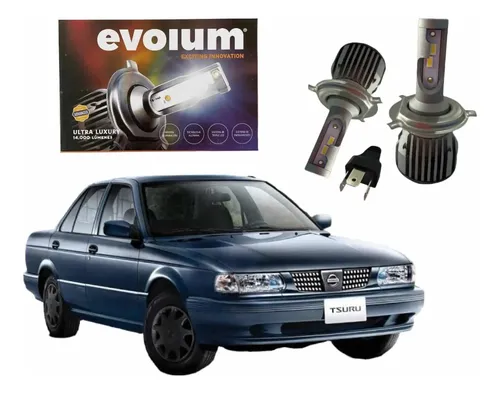 Focos Led H4 Tsuru 3 Alta Baja De 14000 Lumenes | Meses sin interés