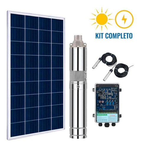 Gerador Painel De Energia Bomba Solar 500w Kit 3p-48v Zm