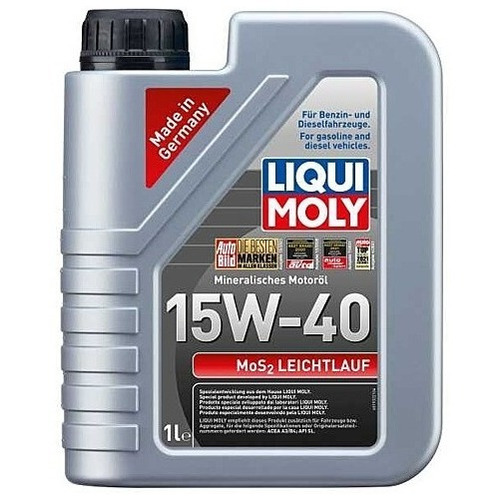 Aceite Liqui Moly Mineral 15w40 Molygen Mos2 1l