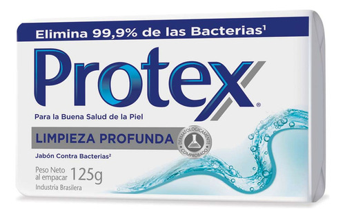 Jabón en barra Protex Limpieza Profunda 125 g