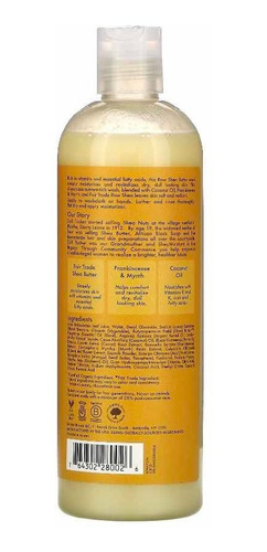 Shea Moisture Raw Shea Butter, Body Wash, Gel De Baño, 384ml