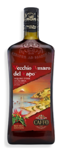 Vecchio Amaro Del Capo Red Hot Edition Licor Italiano 700ml