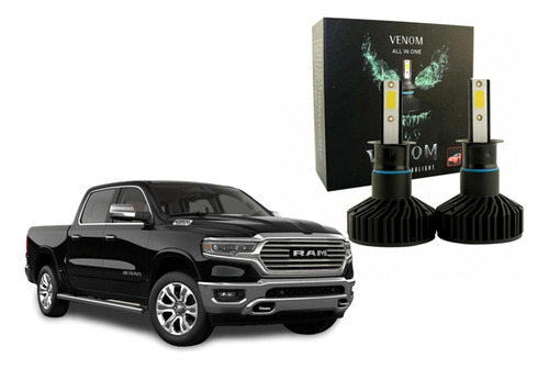 Luces Cree Led 20000lm Venom Dodge Ram 1500/2500 Instalacitc