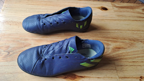 Botines Adidas De Futbol Infantil Talle 35 Y Medio (Usado)