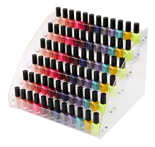 Imagen 1 de 4 de Organizador Estante Esmaltes Para 48pcs Envase Normal