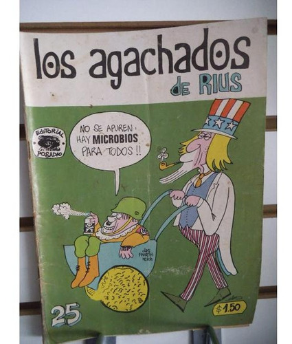 Comic Los Agachados De Rius 25 Editorial Posada Vintage 