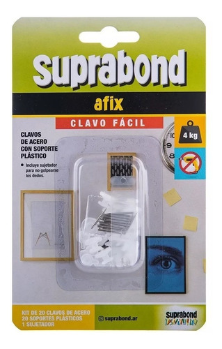 Clavo Fácil Acero X 20 U. Suprabond