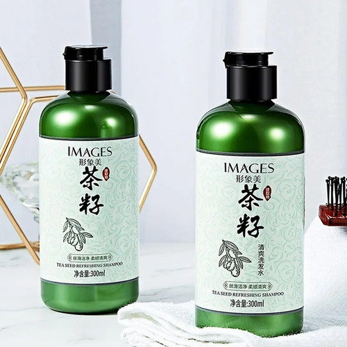 Shampoo De Semillas De Té Images Hidratante Cabello 300ml