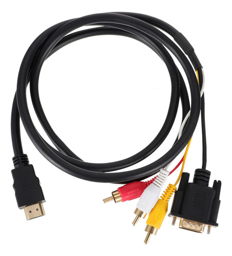 Cable Multiuso 1 Unid Vga Av Enlace Impresora Computadora