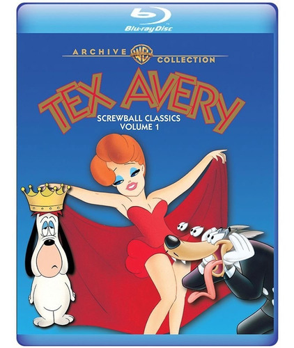 Blu-ray Tex Avery Screwball Classics Vol 1 Subtitulos Ingles