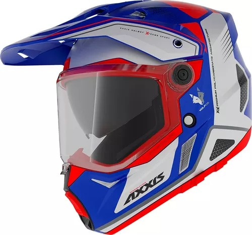 Casco Integral Axxis Wolf Ds Roadrunner C7