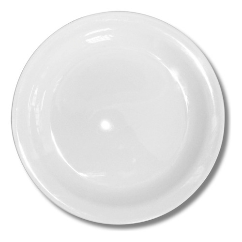 Walplo Plato Playo 25cm X1 Gastronomia Blanco