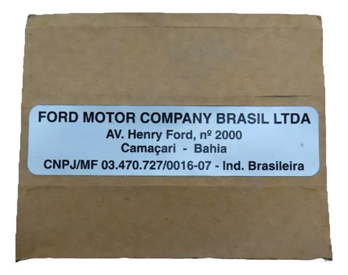Etiqueta Identificação Ford Motor Company Brasil Ltda