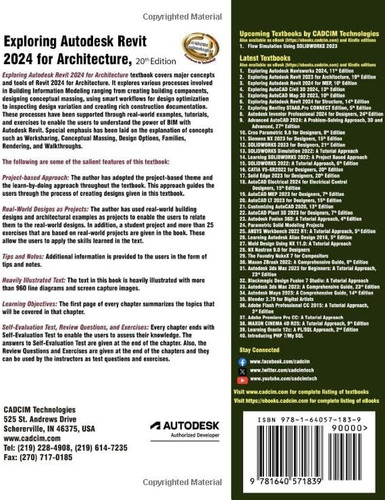 Libro: Explorando Autodesk Revit 2024 Para La Arquitectura,