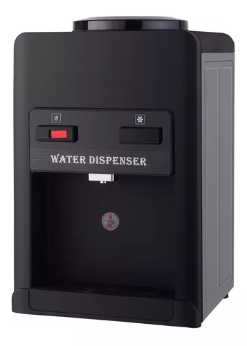Dispensador Mesa Ventilador Negro - Agua Nailah
